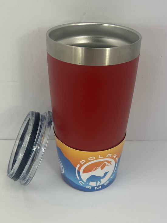 Polar Camel Other - POLAR CAMEL TUMBLER RED COMMUTER MUG 20-OZ DOUBLE INSULATED SWEAT FREE